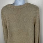 Ruby Rd NWT . Womens Sweater Size Petite PXL Gold Knit Beaded Sequin Pullover Photo 7