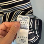 Lands' End  Womens Blue‎ White Striped Long Sleeve Sheath Dress Photo 9