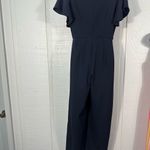 Maggy London  Navy Jumpsuit Size 4 NWOT Photo 7