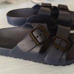 Navy Blue Sandals, Size 9 Photo 1