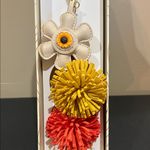 Eye Candy | Faux Leather Sunflower w/ Pom-Pom Bag Charm Photo 6