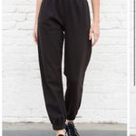Brandy Melville Black Sweatpants Rosa Photo 1