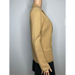 J.Crew  Schoolboy Sweater-Blazer size XS  Camel Cotton Photo 5
