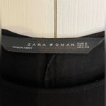 ZARA  black flowy blouse size small Photo 2