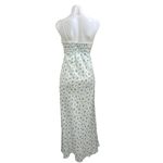 Kiss the Sky Juliette White Blue Floral Sleeveless Cami Camisole Maxi Dress XS Photo 1