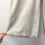 Banana Republic  Wide Leg‎ Cropped Linen Cotton Blend Pants Size M Photo 4
