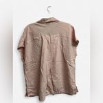 Columbia  Light Pink Button-Down Camp Shirt Photo 1