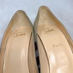 Christian Louboutin  Altanana 140 Suede Platform Open Toe Block Heel Pumps 40 Photo 6