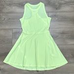 Nike  Victory Summer Tennis Mini Dress Volt Lime Yellow Racerback Size XS Photo 3