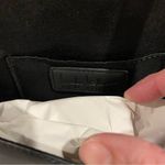 Nicole Miller black matte vegan leather snake top handle dr. Bag crossbody NWT Photo 11