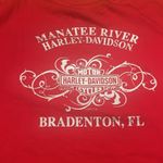 Harley Davidson Harley-Davidson women’s motor cycles short sleeve shirt size xlarge . Photo 7