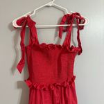 Tuckernuck  Red Midi Dress Size Small Photo 7