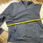Zyia  Active Gray Drawstring Windbreaker. Size Large. NWT Photo 9