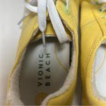 Vionic  Beach Stinson Women’s Yellow Sun Lace Up Canvas Shoes Sz 8-VGUC Photo 7
