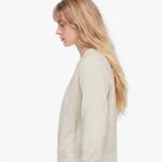 Madewell NWT Garment-Dyed Crewneck Sweatshirt in Parchment - Size: Medium Photo 8