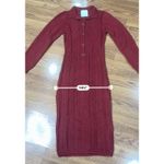 Markarian Burgundy Poesie Hearts Silk Mohair Photo 5