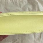 Tory Burch Mini Kira Chevron Quilted Leather Top Handle Wallet PASTEL YELLOW Photo 7