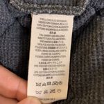 Free People  Quilted Bomber Jacket Hoodie Zip Close Navy Blue Small Photo 5