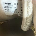 Propet Womens Tour Knit Shoes Tan/Sand White WAA112M Size 8.5 Wide Tan Photo 6