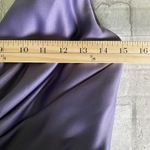 Mori Lee by Madeline Gardner Long Formal One Shoulder Satin Gown Dress Sz 10 Photo 4