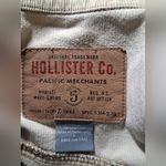 Hollister  CORDUROY Cream Denim Jacket Photo 13