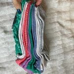 No Boundaries  NWT Multi Pack of Textured Socks Green Pink White 4-10 OSFM Photo 2