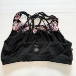 Torrid  Active Black Floral Low-Impact Wireless Strappy Sports Bra Size‎ 4X Photo 6