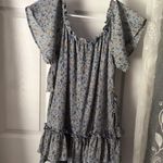 House of Chic women Romper ruffles floral boho babydoll off the shoulder size L Size L Photo 6
