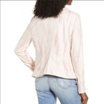BLANK NYC Pink Tie Dye Faux Suede Drape Front Moto Jacket Size Medium Photo 15