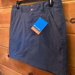 Columbia  Charcoal Skort Jupe-Short Active Fit NWT size 8 50UPF rated Photo 0
