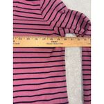 LL Bean Ultrasoft Sweats Funnelneck Pullover Women S Pink Stripe Casual Comfy ** Photo 5