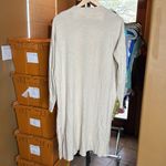 Debut  Tan Long Sleeve Open Front Duster Cardigan with Pockets Size Medium Photo 7