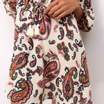 ZARA  COTTON PAISLEY PRINT MINI DRESS 3/4 Sleeves SIZE XS NEW Photo 4