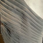 Women’s Gray Short One Shoulder Pleated Chiffon Formal Party Dress Size 12 *READ Photo 11