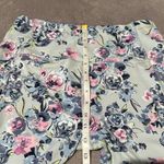 Vera Bradley Active Wear Large Leggings- Blue with Pink Flowers Photo 5