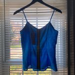 Miley Cyrus Y2K & Max Azria exposed zipper ruffle cami, size M Photo 8