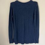 H by Halston Women's Navy Blue Crewneck Sweater Size XS Photo 2