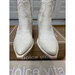 Dolce Vita Nashe Off White Pearls Boots Leather Upper Size 6 NIB Western Flair Photo 5