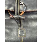 Dooney & Bourke Dooney Bourke‎ Leather Crossbody Bag Flap Top Black Designer Purse Photo 12