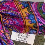 Vintage silk wrap skirt made in india Photo 1