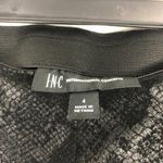 INC Snake Print Baddie Boho Coquette Feminine Chic Womens Ankle Pull On Pants 4 Black Photo 1