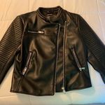 ZARA Basic Faux Leather Jacket Photo 0