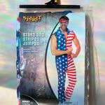 Spirit Halloween  Stars and Stripes jumpsuit Photo 0