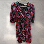 Ronny Kobo Monica Floral Mini Dress red purple green black small nwt Photo 4