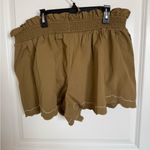 Anthropologie  Scallop Hem Paperbag Shorts Medium Photo 3
