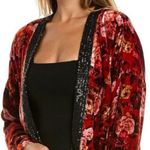 Johnny Was Billie Sequin Trim Velvet Kimono Jacket NWT Photo 6