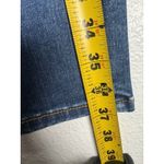 Wax Jean High Rise Denim Skinny Jeans Dark Blue Wash Ripped Distressed Sz 1/25 Photo 12