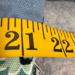 Appleseed's Women’s Button Up Floral Patterned Cotton Jean Jacket Size 14 Blue Photo 5