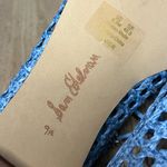 Sam Edelman New!  Marcie Ballet Flat Woven Raffia Blue Women’s Size 9.5 Photo 7