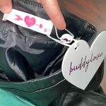 BuddyLove NWT Buddy Love Black Vegan Leather Carli Mini Skirt Photo 5